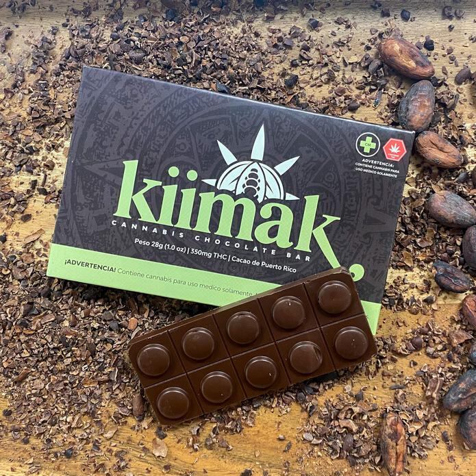 Kiimak, chocolate con cannabis medicinal.