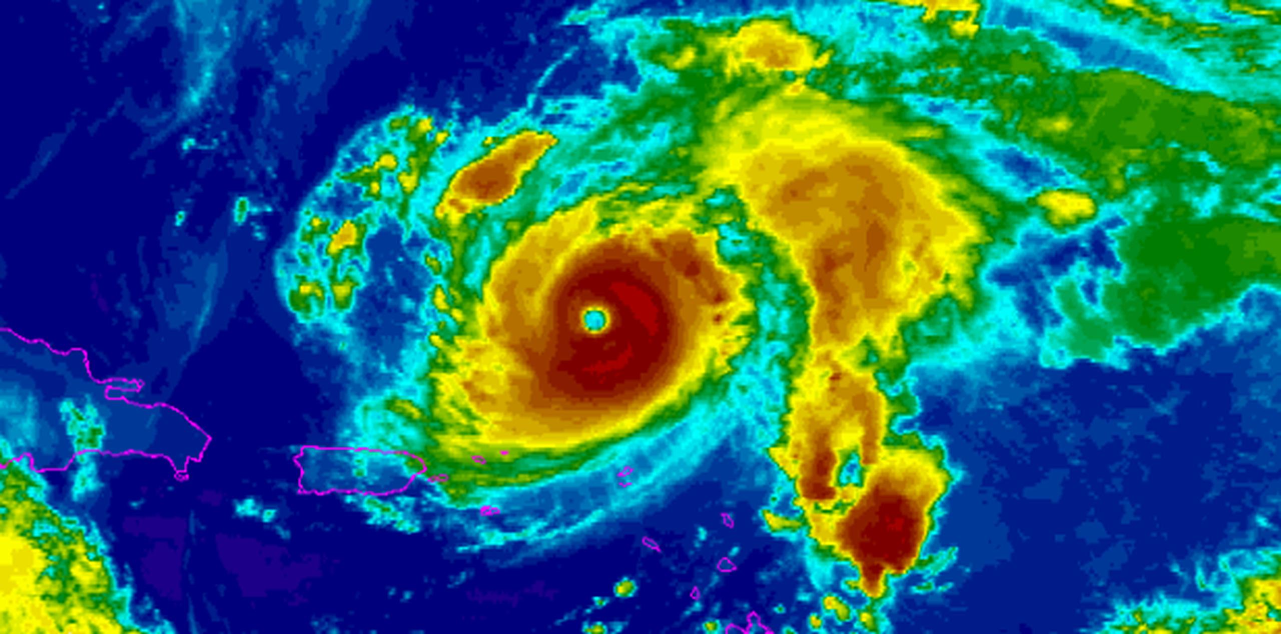 Huracán José. (NOAA)