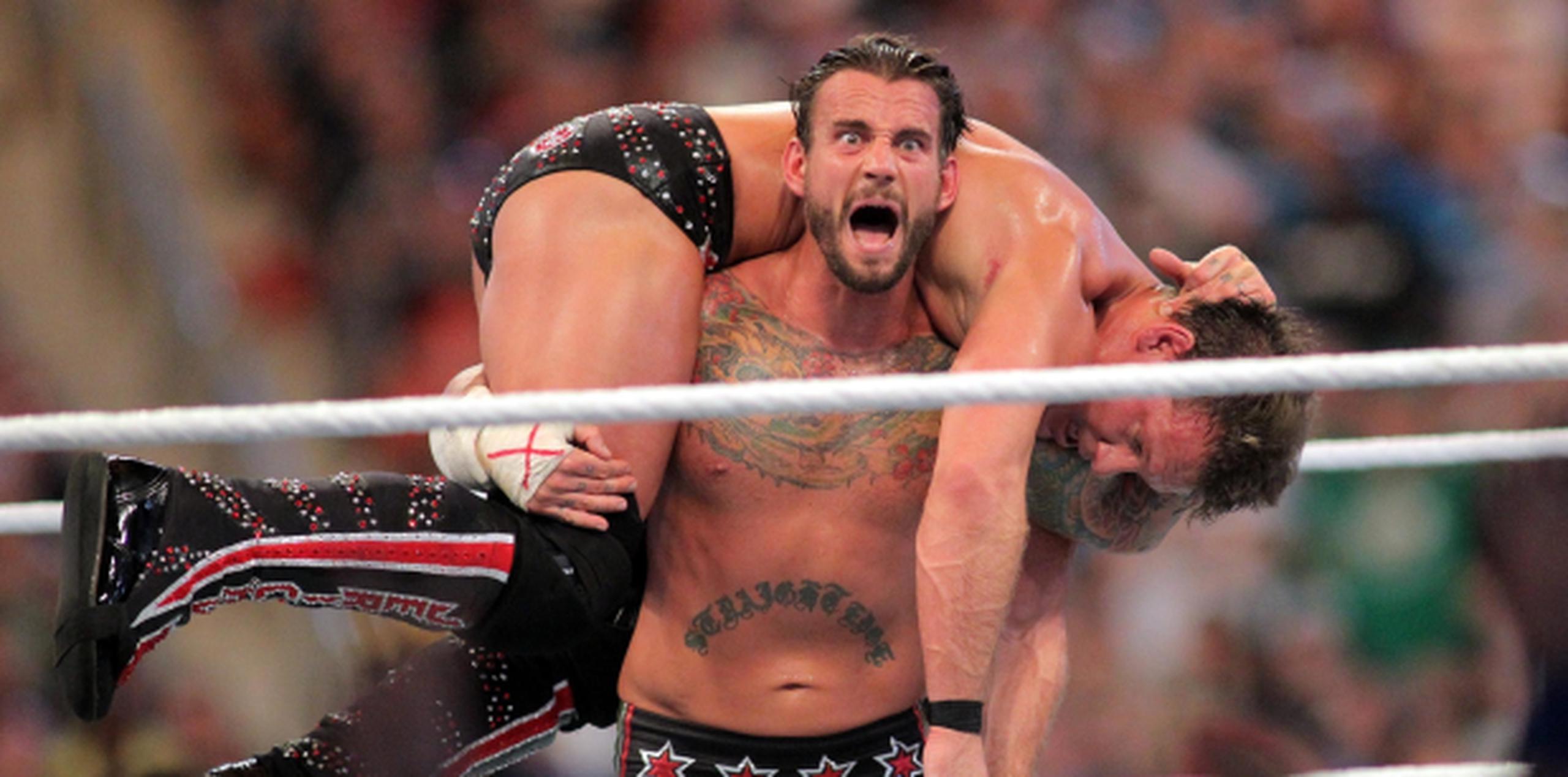 CM Punk fue una de las caras principales de la WWE antes de su abrupta partida en el 2014. (Prensa Asociada)