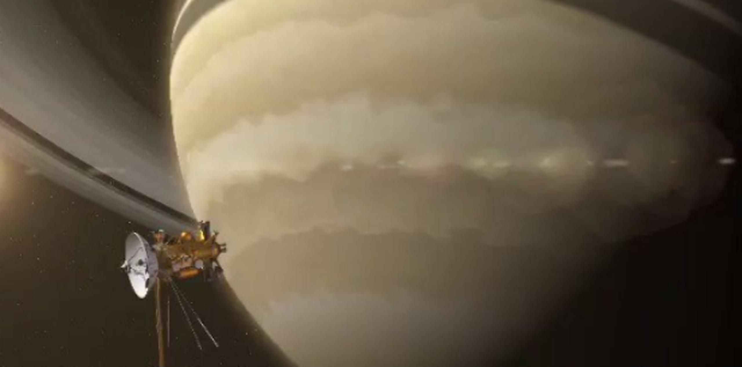 Tras cuatro años de trabajo, la nave Cassini completó su misión inicial de explorar el sistema solar de Saturno en 2008. (NASA)