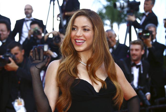 Shakira durante su llegada al estreno de la película "Elvis" en el festival de Cannes, el pasado 25 de mayo.
