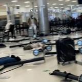Se genera caos en el aeropuerto de Atlanta tras disparo de arma de fuego