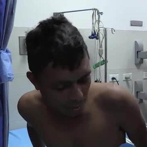 Heridos hablan sobre disturbios en Venezuela