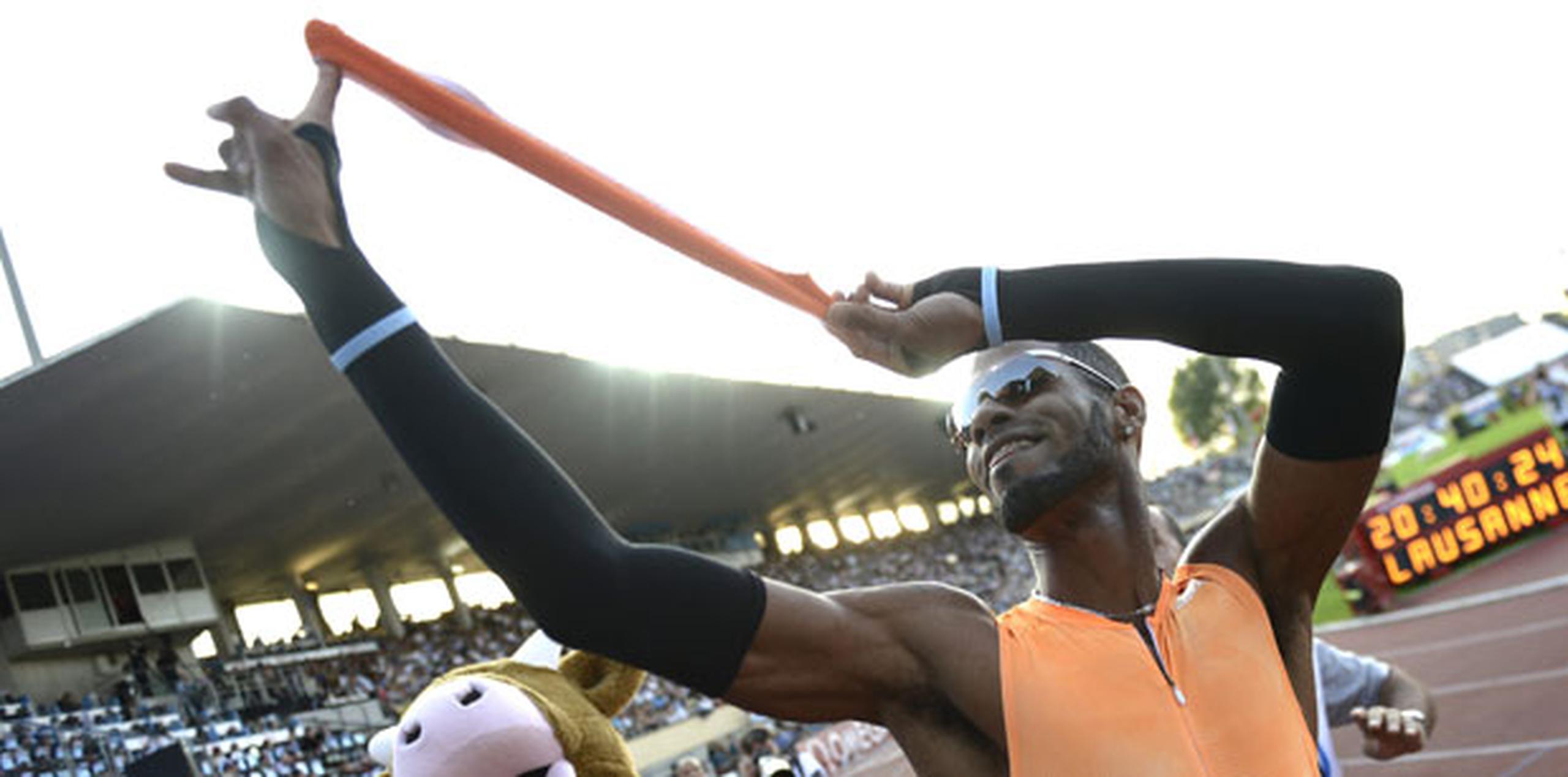 El atleta ponceño viene de ganar el evento Athletissima -parada de la Liga Diamante-, que se celebró en el Stade Olympique de la Pontaise, en Lausana, Suiza, este jueves con tiempo de 48.32 segundos.(Archivo)