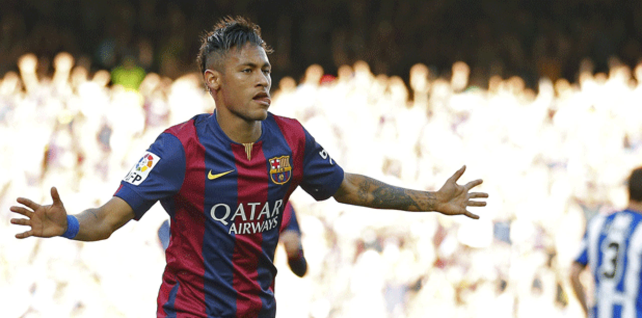 Neymar abrió la lata al inicio de la segunda mitad con un gol de oportunismo. (AP)