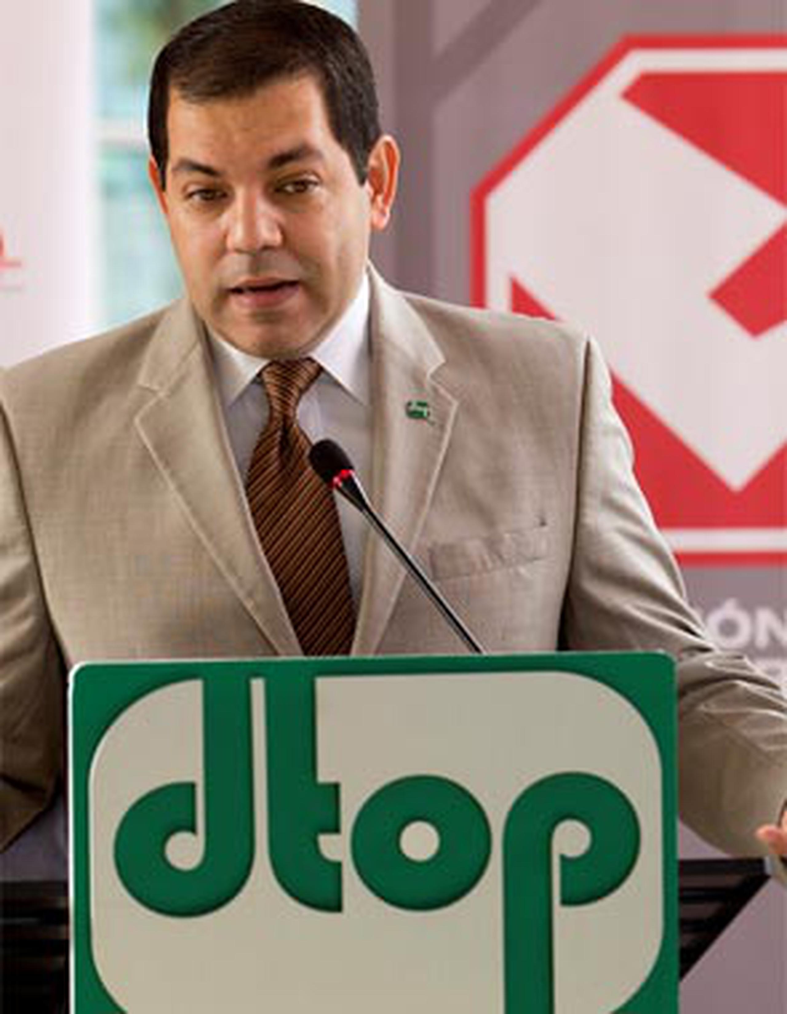 Miguel Torres Díaz, secretario del Departamento de Transportación y Obras Públicas (Archivo)