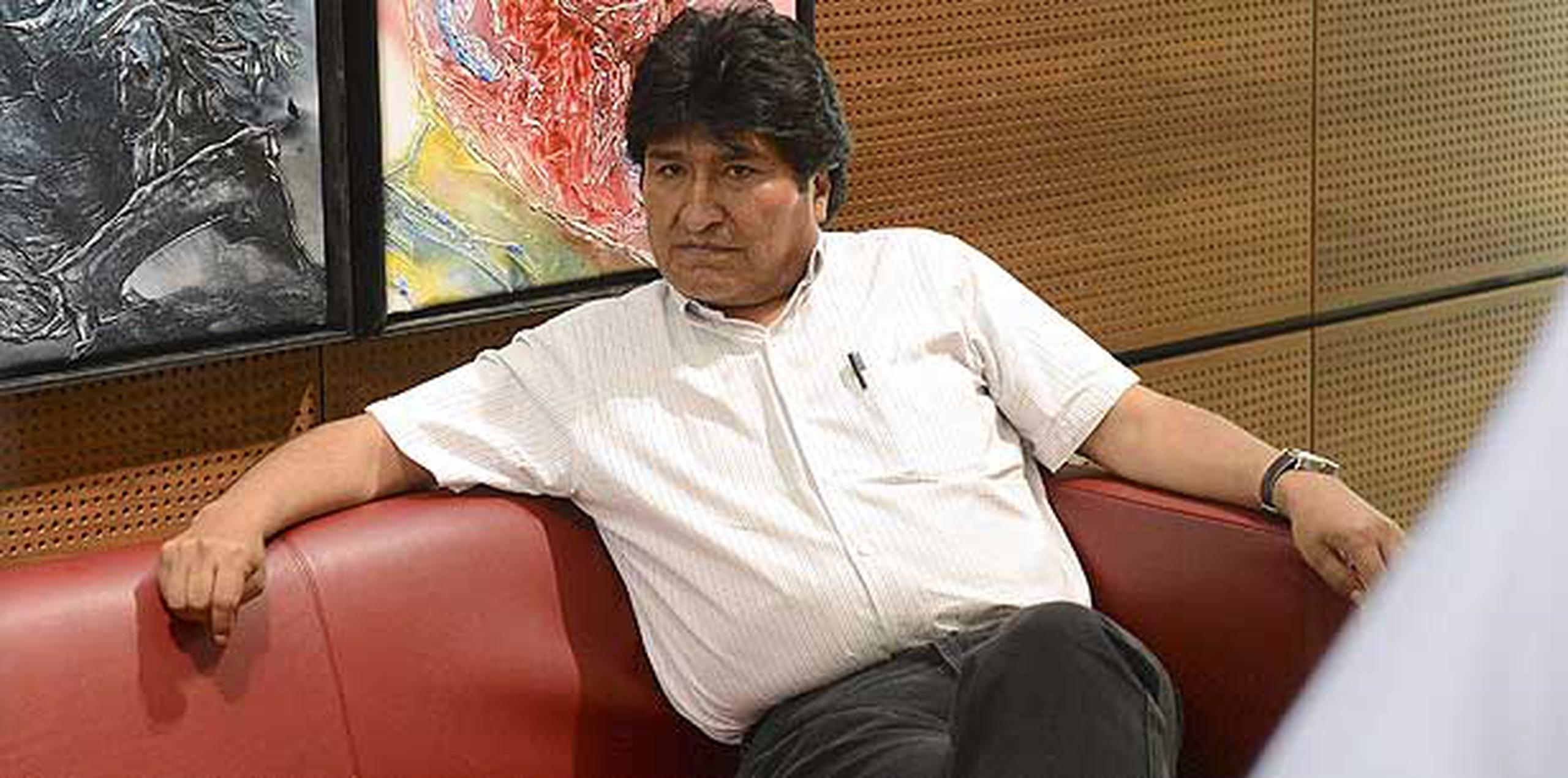 Evo Morales catalogó el incidente como "un secuestro". (EFE/Helmut Fohringer)