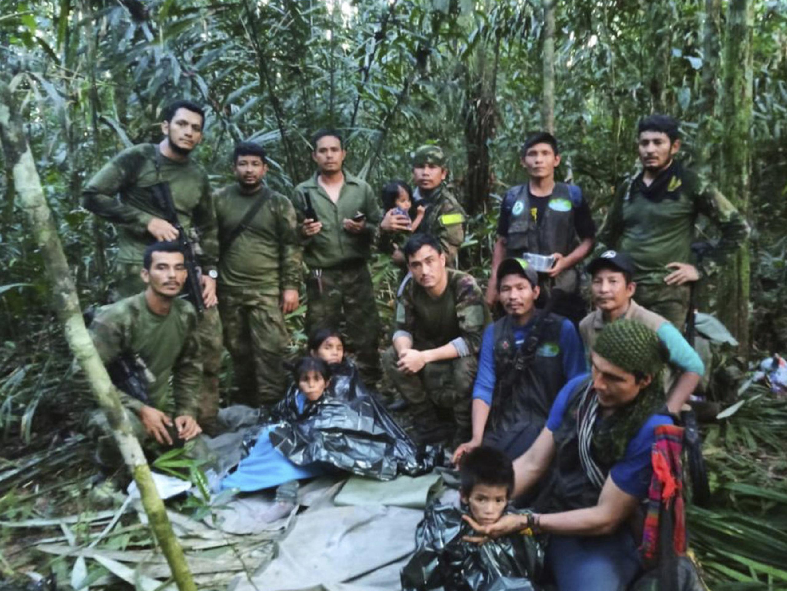 Los cuatro menores, dos de ellos hijos de Ranoque, se encuentran bajo la custodia del Estado desde que recibieron el alta del hospital, donde se recuperaban tras haber pasado 40 días perdidos en la selva colombiana