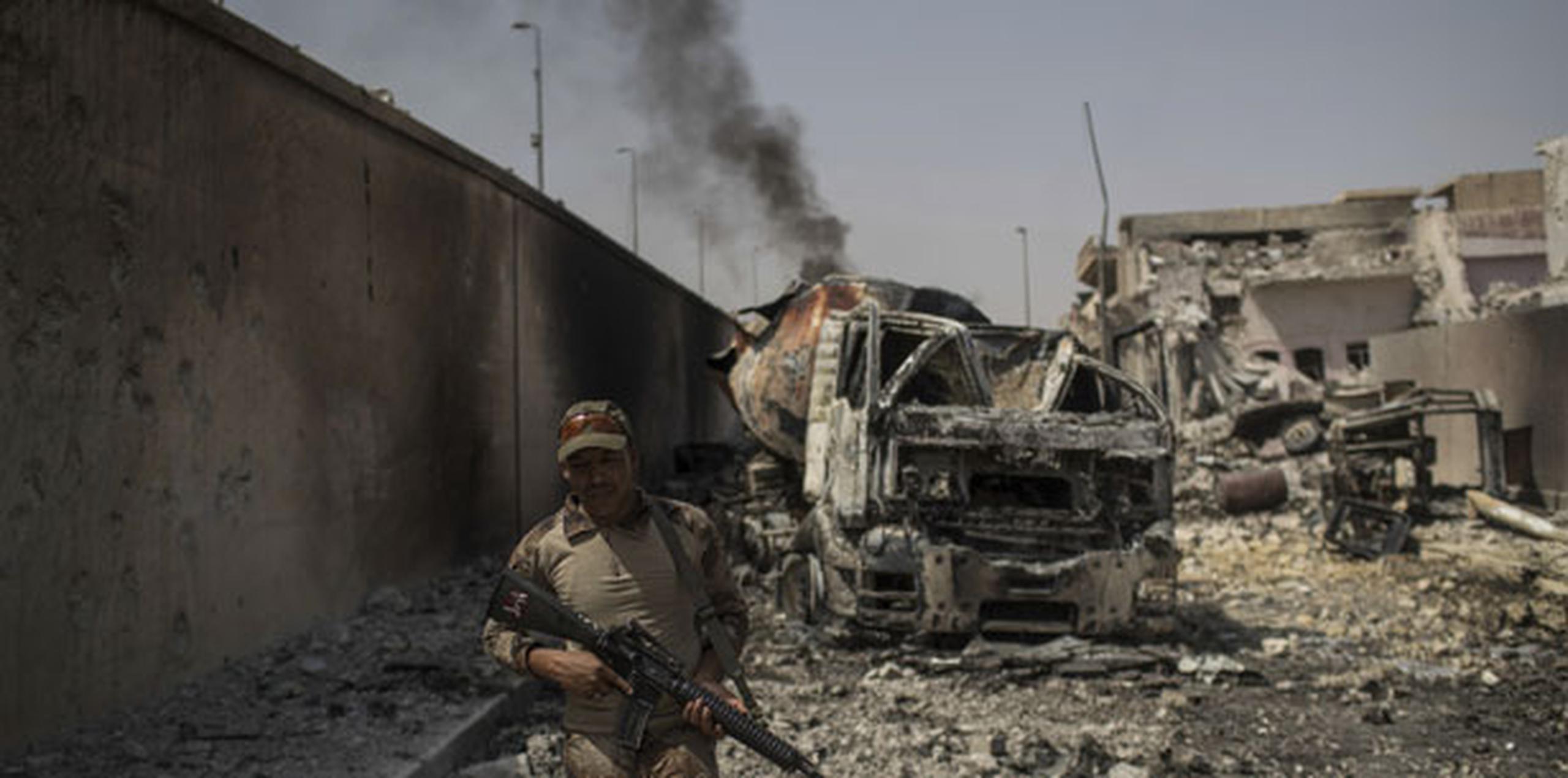 Irak lanzó en octubre la operación para retomar Mosul. (AP)