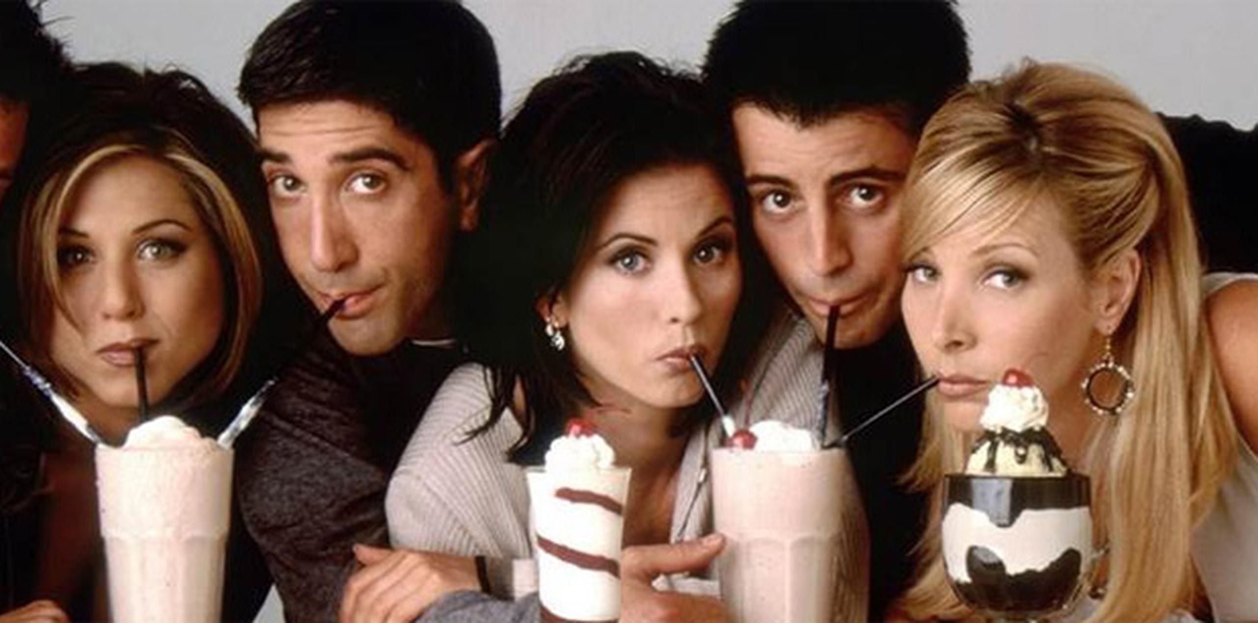 Friends se transmitió entre 1994 y 2004 por NBC.