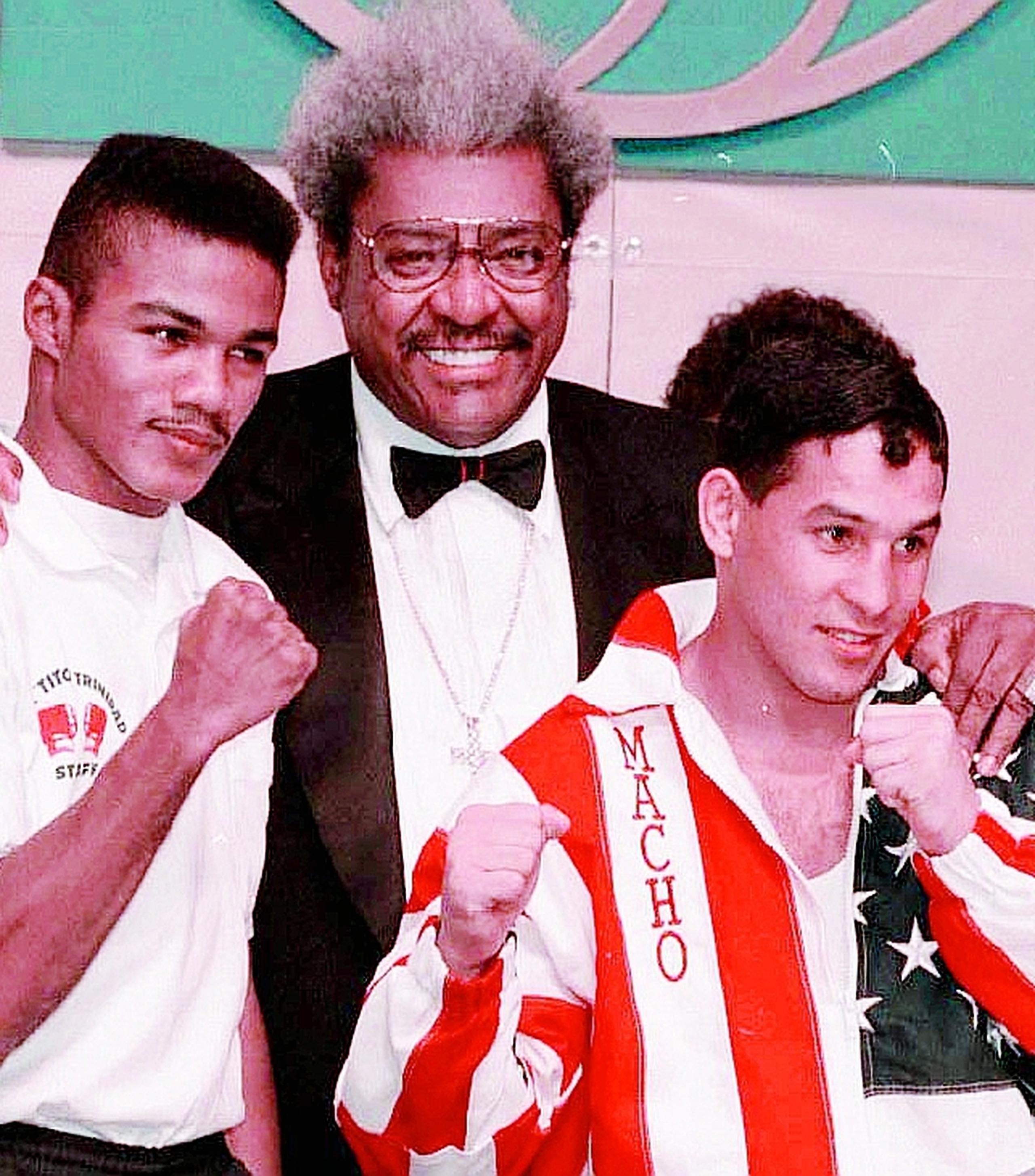 Félix "Tito" Trinidad y Héctor "Macho" Camacho se enfrentaron en el MGM Grand Hotel en 1994.