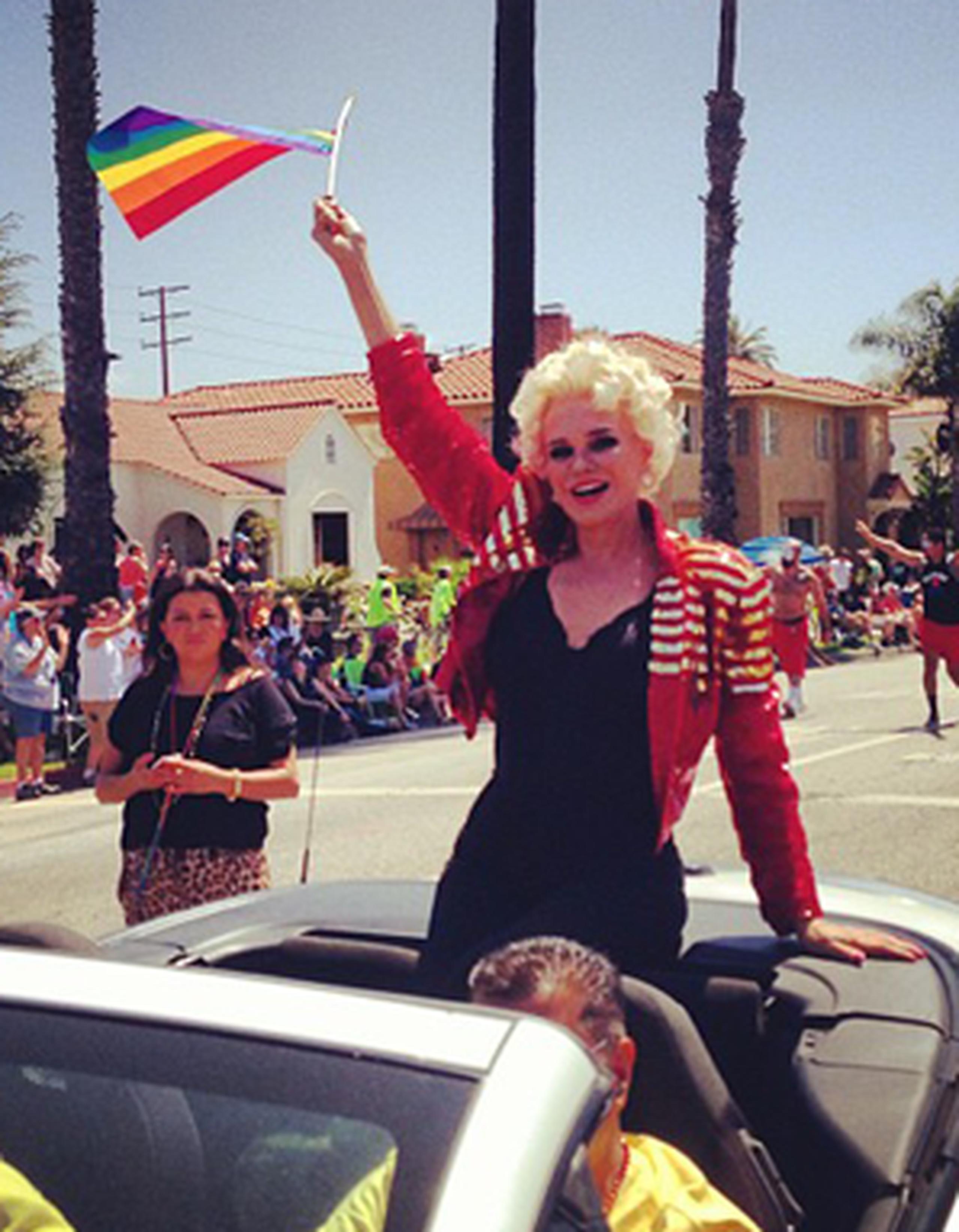 Durante el festival la nombraron la reina de la comunidad LGBTT de Long Beach, California. (Suministrada)
