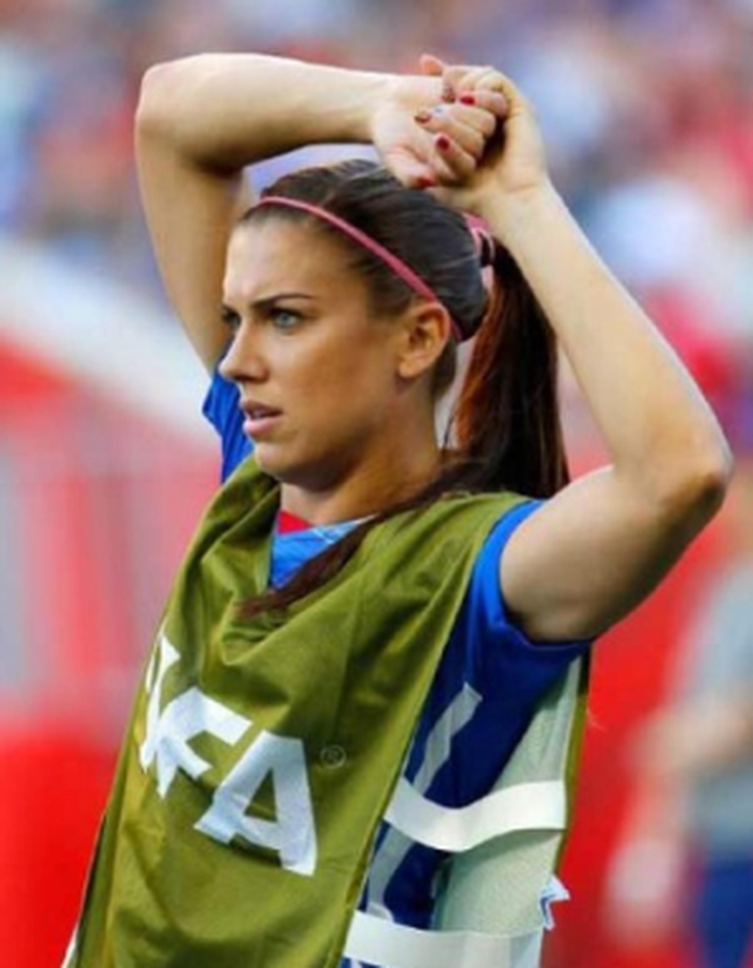Morgan es ganadora de la pasada Copa Mundial de la FIFA con Estados Unidos. (Archivo)