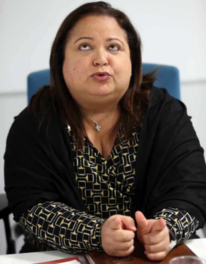 Melba Acosta, presidenta del Banco Gubernamental de Fomento (Archivo)