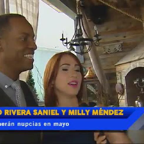 Se casan los periodistas Julio Rivera Saniel y Milly Méndez