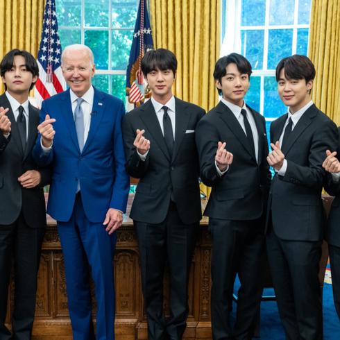 Lo que hizo BTS al visitar la Casa Blanca