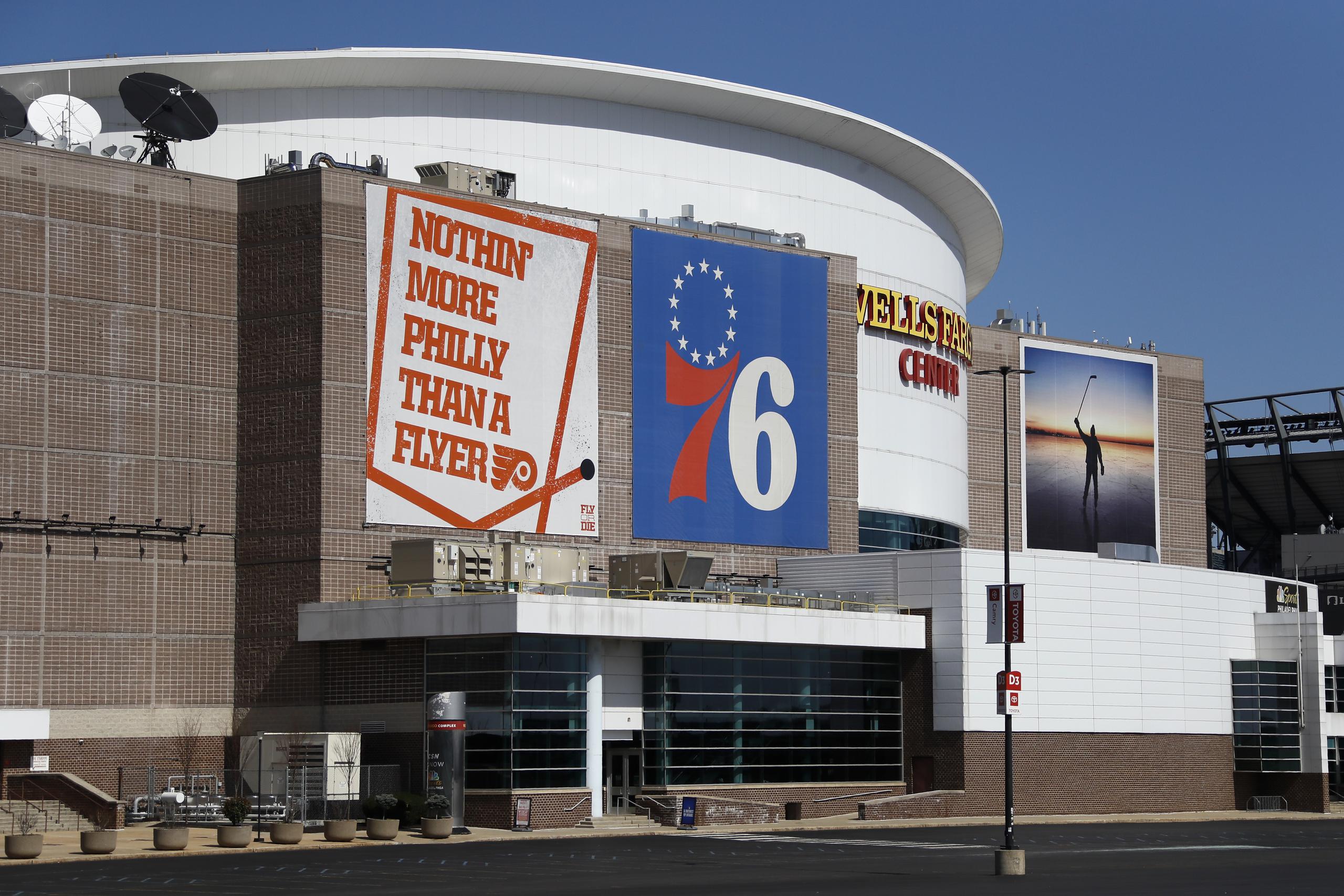 El Wells Fargo Center es el hogar de los Sixers de Filadelfia.