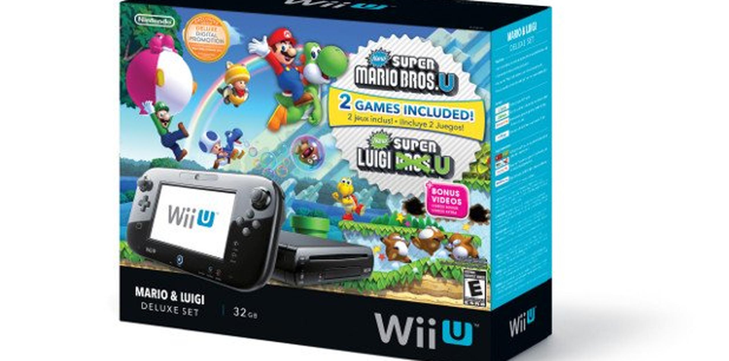 El Wii U Deluxe Set estará disponible en los establecimientos comenrciales a partir del 1 de noviembre. (Suministrada)