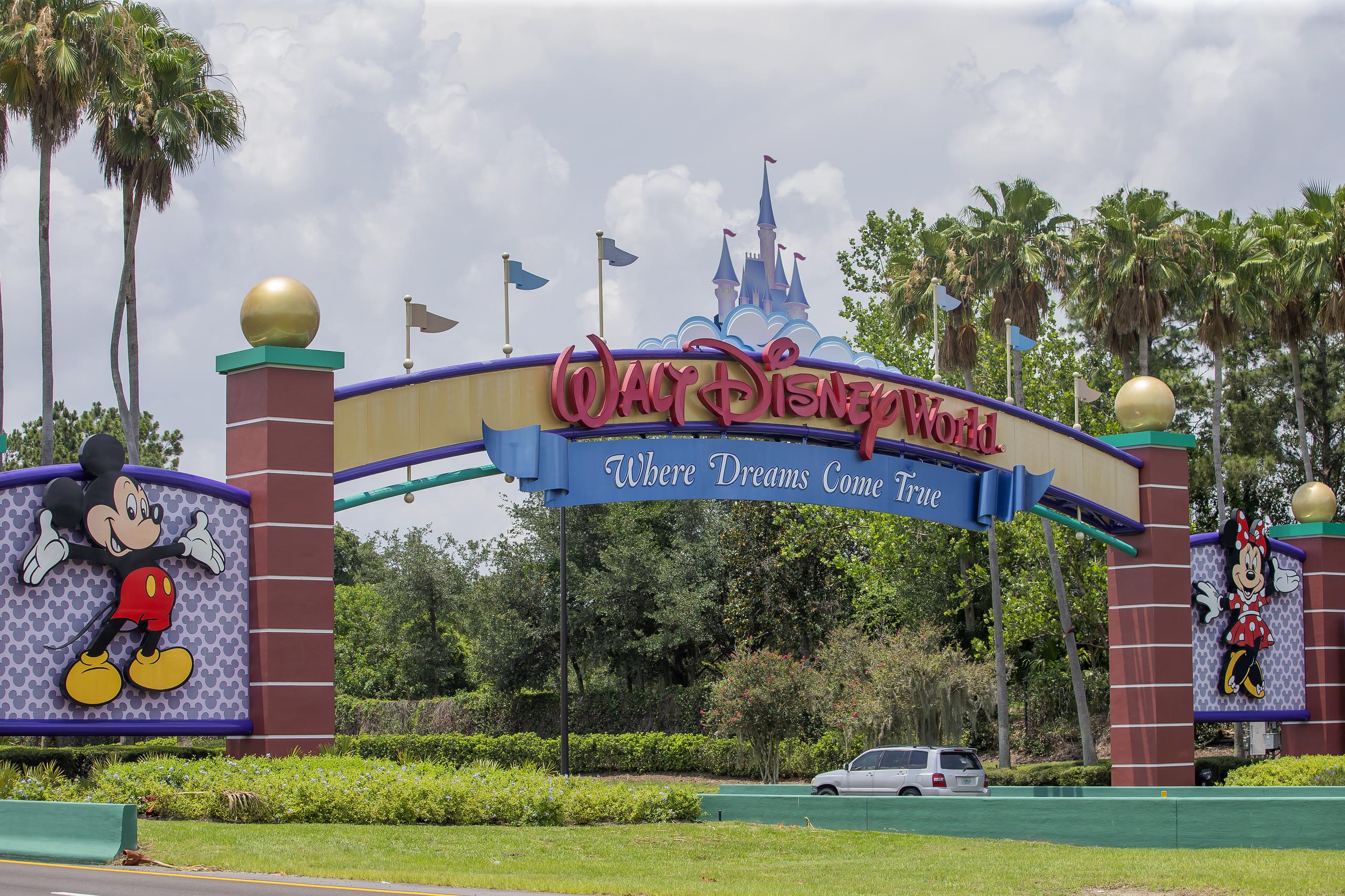 Sobre el distrito Ready Creek Improvement, creado en 1967, se levanta el complejo turístico Walt Disney World.