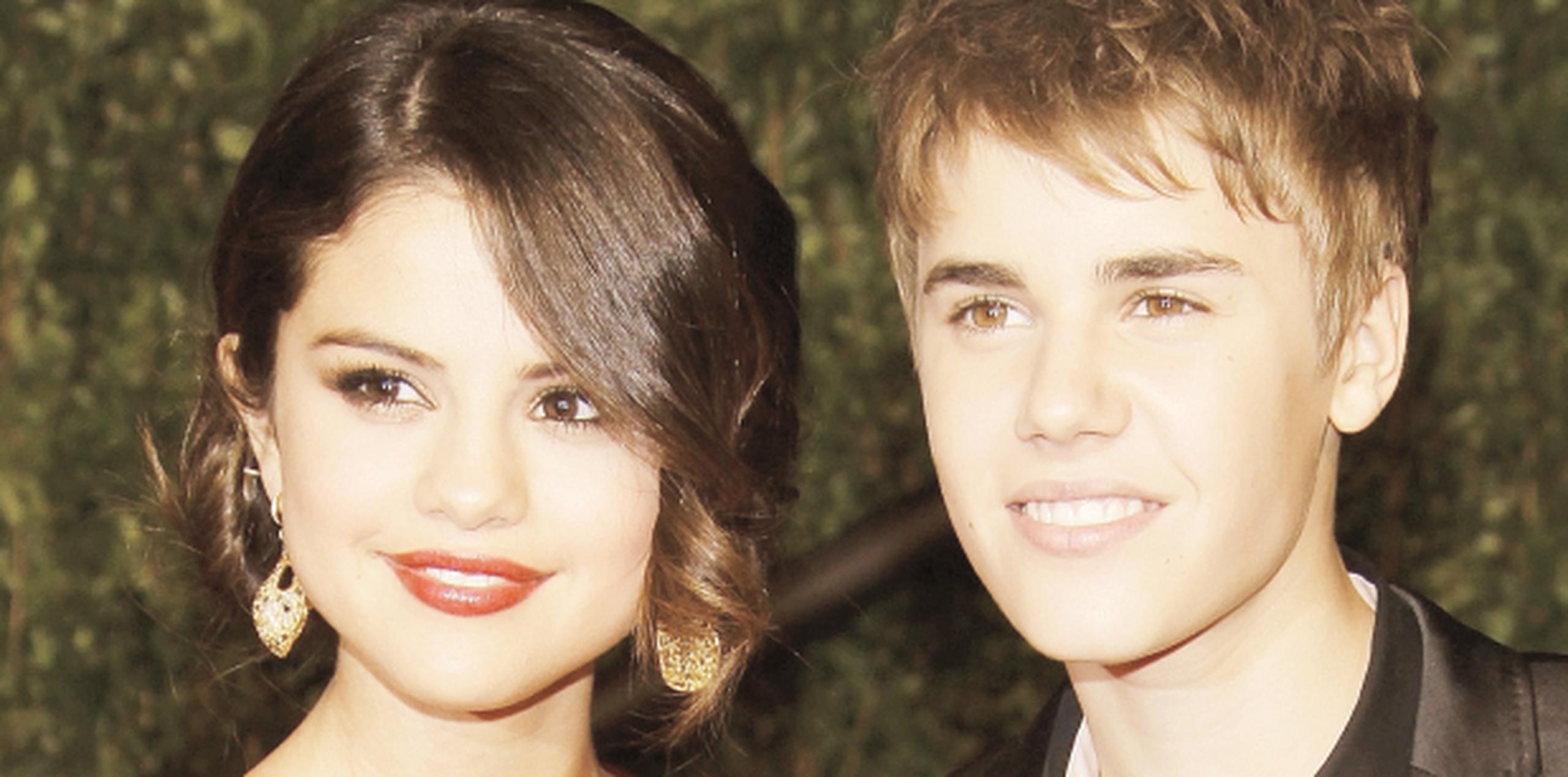 Selena Gómez y Justin Bieber. (Archivo)