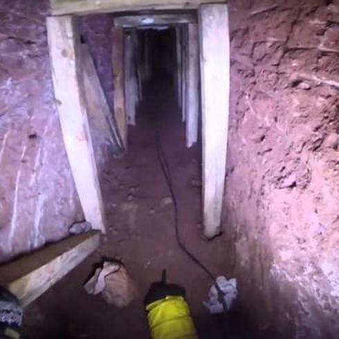Descubren túnel en frontera entre Arizona y México