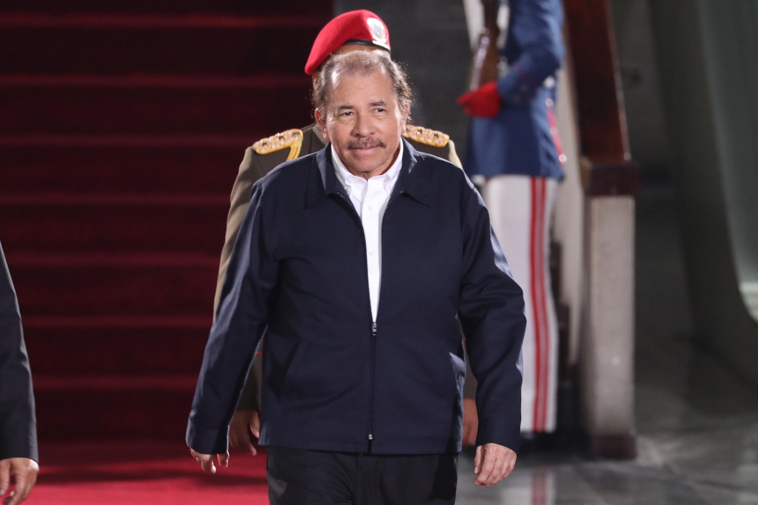 El presidente de Nicaragua, Daniel Ortega, en una fotografía de archivo. EFE/Miguel Gutiérrez
