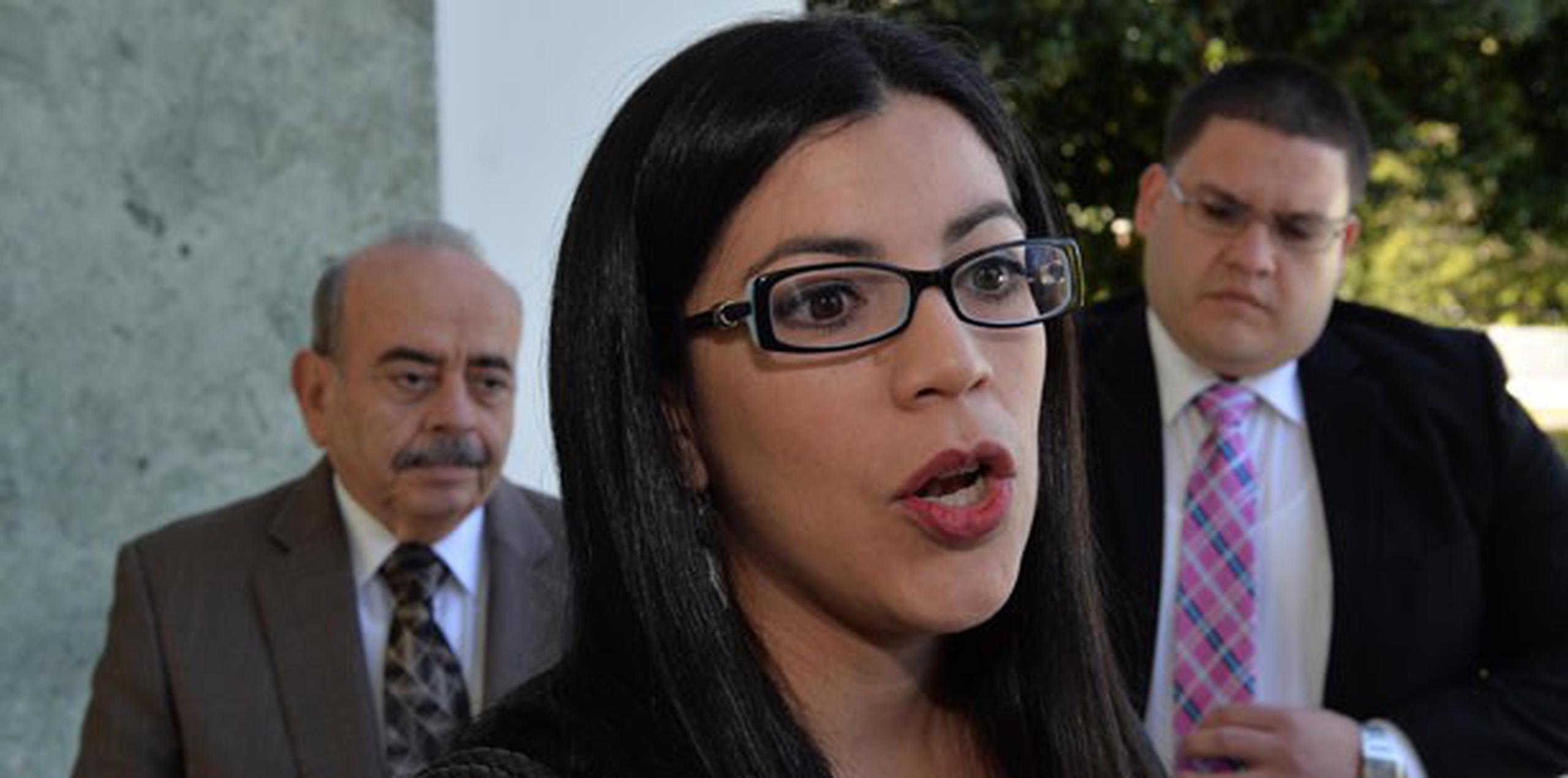 La abogada de la Oficina de la Administración de los Tribunales, Cristina Guerra Cáceres, se opuso por considerar que se dilatarían los procedimientos. (joserodriguez1@gfrmedia.com)