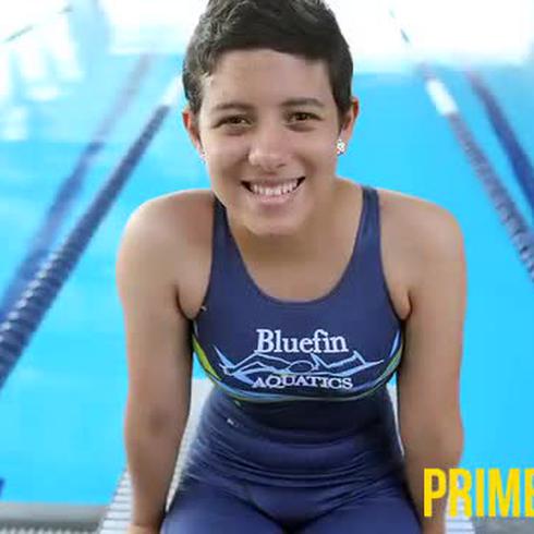 Angelí Rivera: Nadadora sobreviviente de cáncer