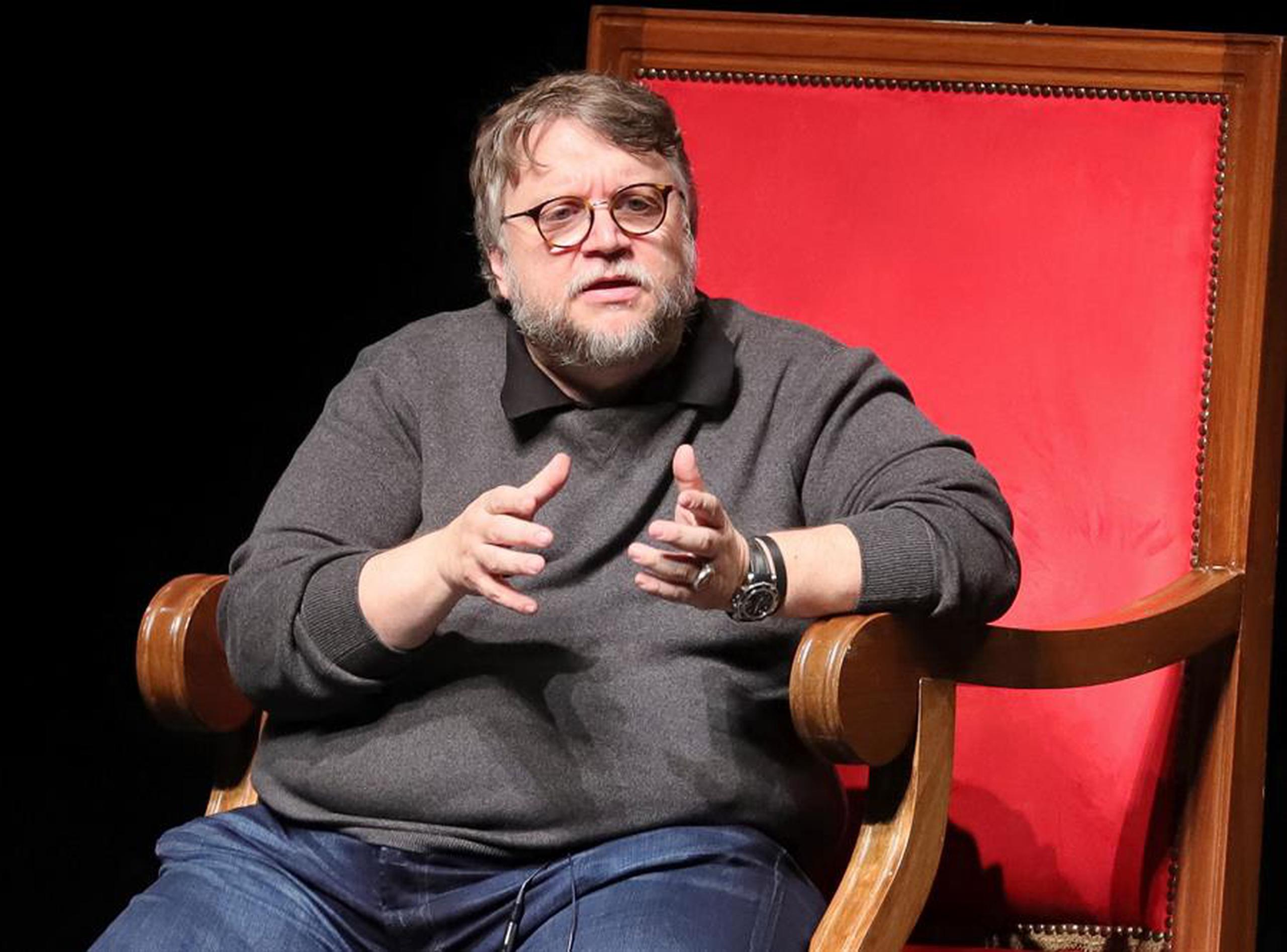 El director de cine Guillermo del Toro.