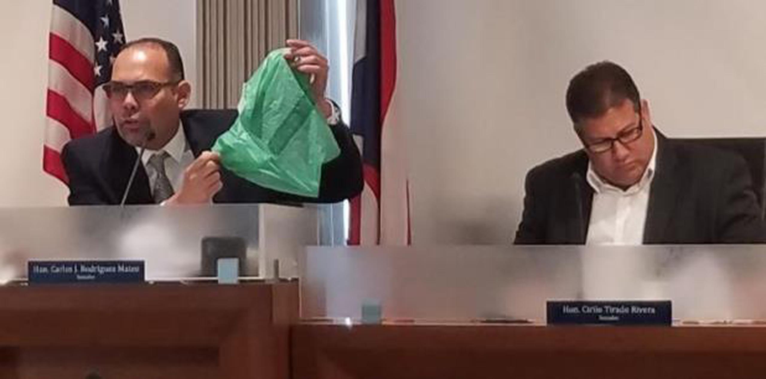 Rodríguez Mateo indicó que por error las bolsas compostables fueron incluidas entre las prohibidas en la Ley 245 de 2015, conocida como Ley para la promoción de bolsas reusables. (nydia.bauza@gfrmedia.com)