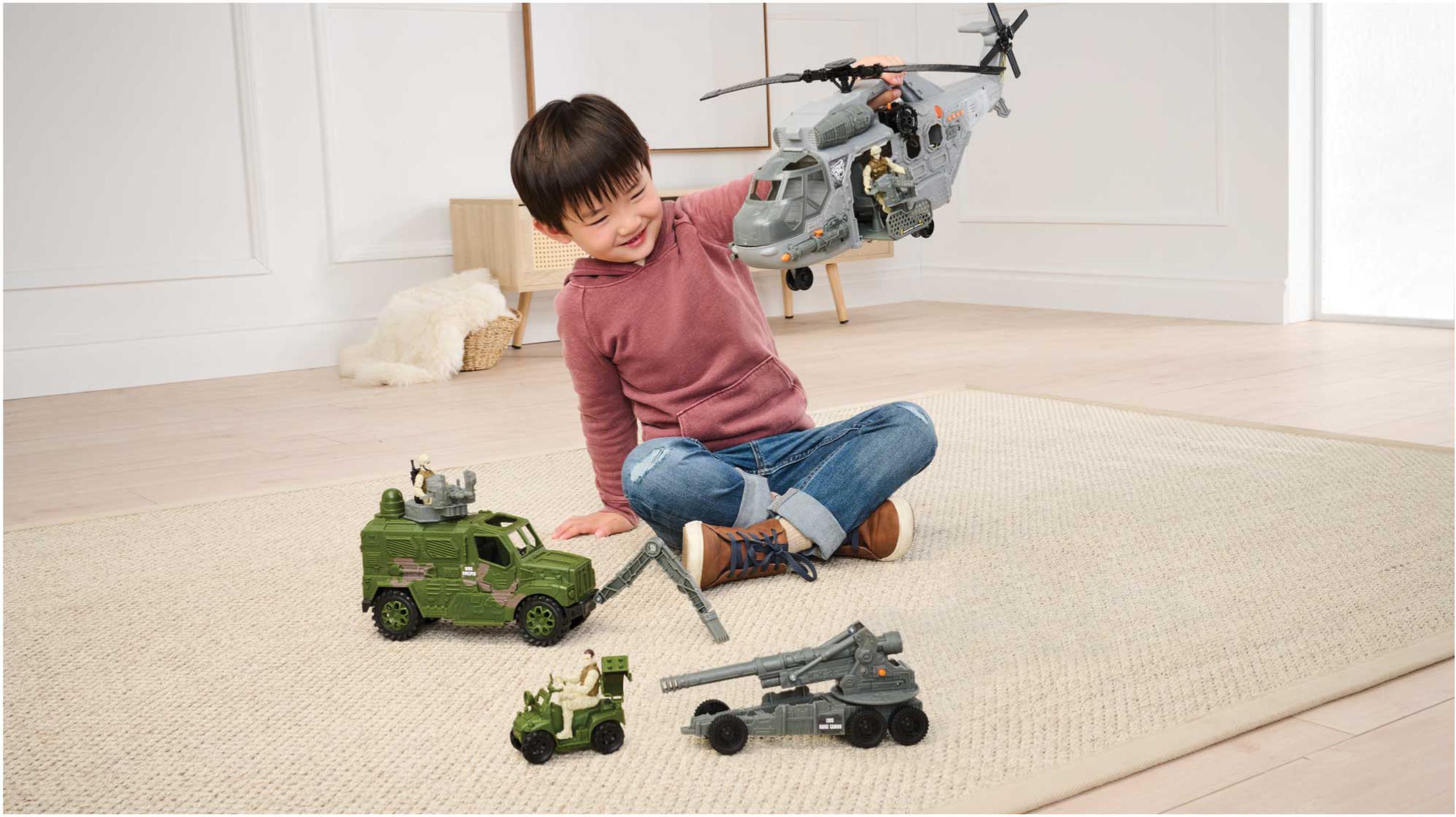 Juego Giant Copter Military Kid Connection