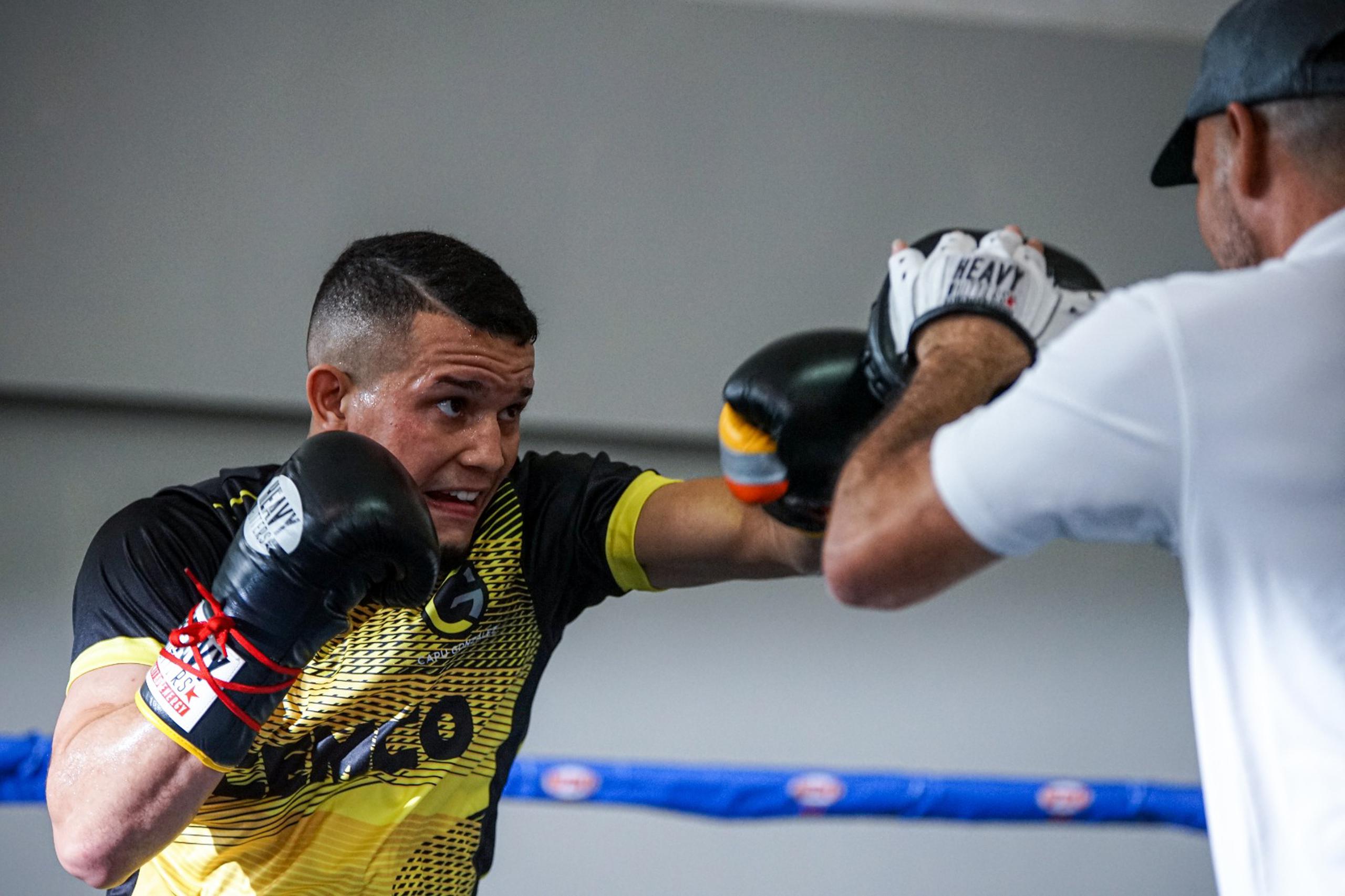 Orlando González disputará el cinturón Continental de América de la Asociación Mundial de Boxeo (AMB) en las 130 libras.