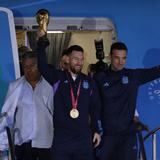 En suelo argentino Messi y los campeones
