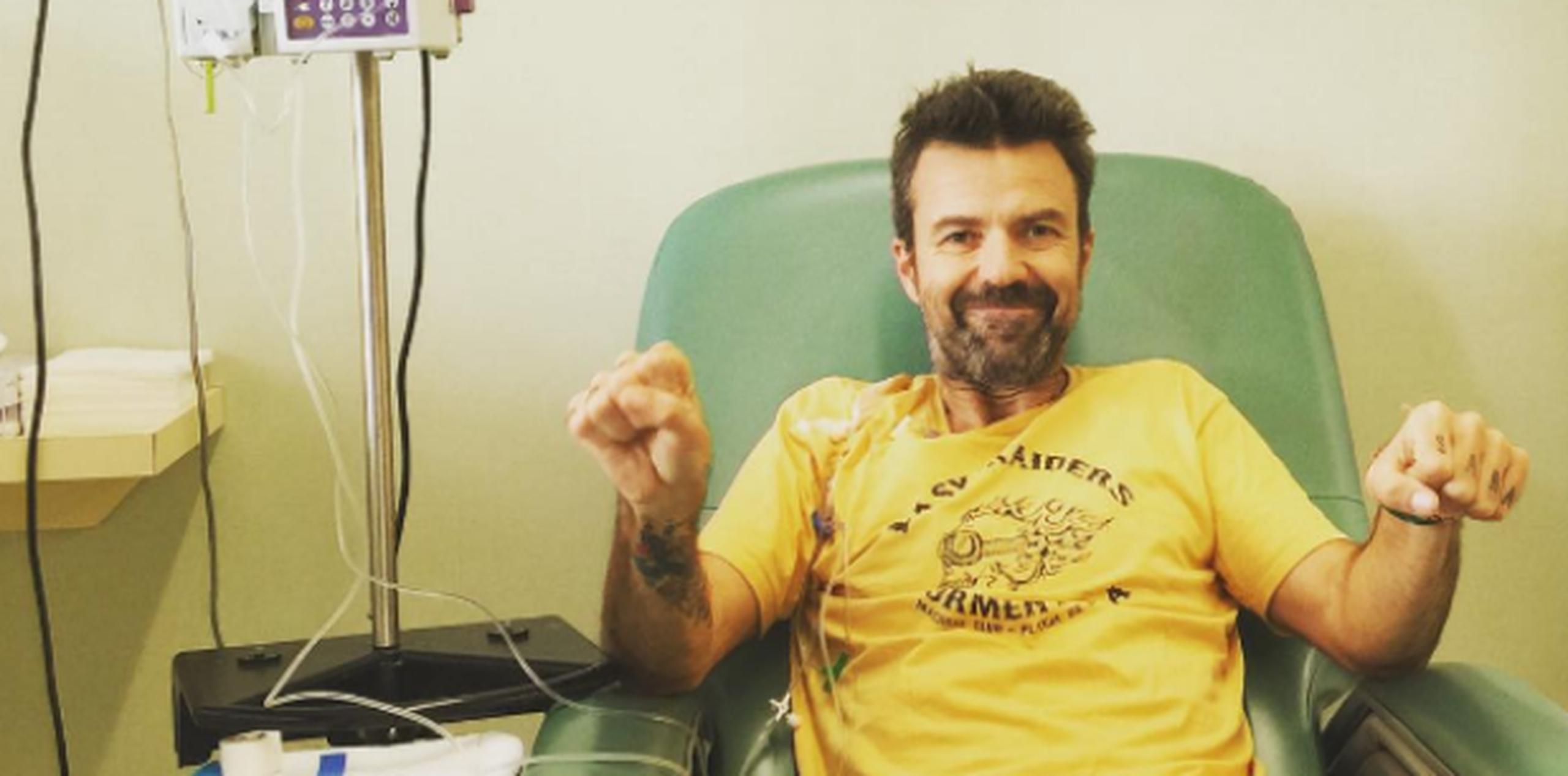 El cantante aseguró que el cáncer lo ha vuelto un hombre feliz. (Instagram)