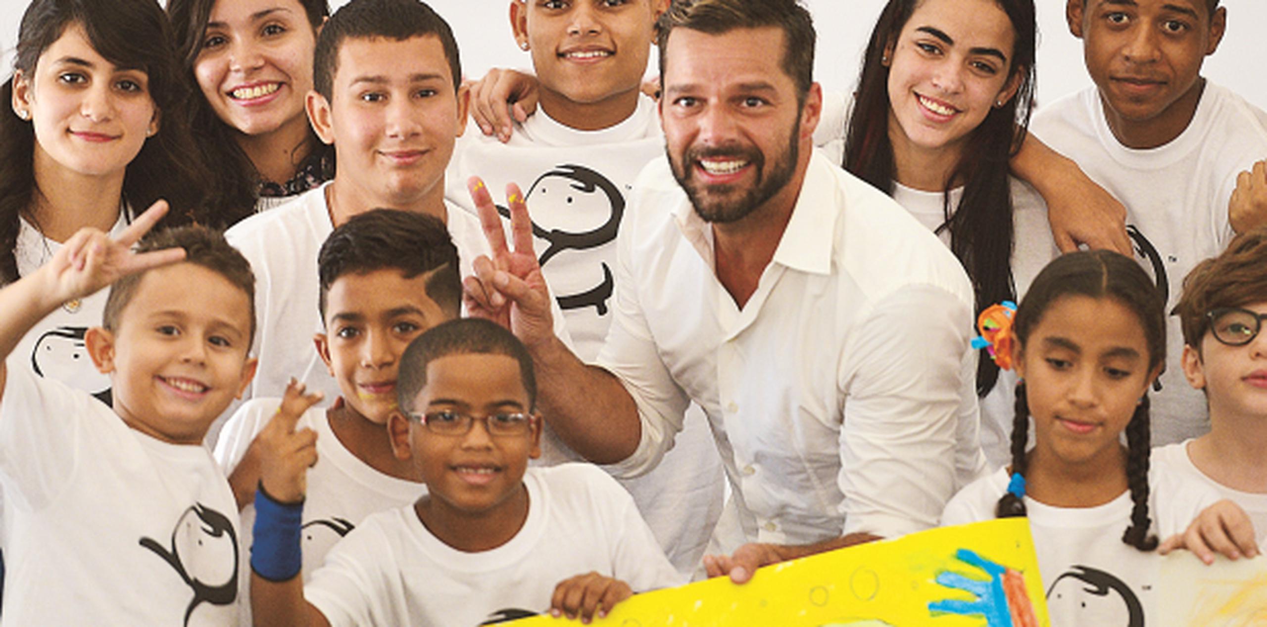 Este centro es una alianza donde convergen la Fundación Ricky Martin, Nuestra Escuela, Inc. , Iniciativa Comunitaria y SER de Puerto Rico. (Archivo)