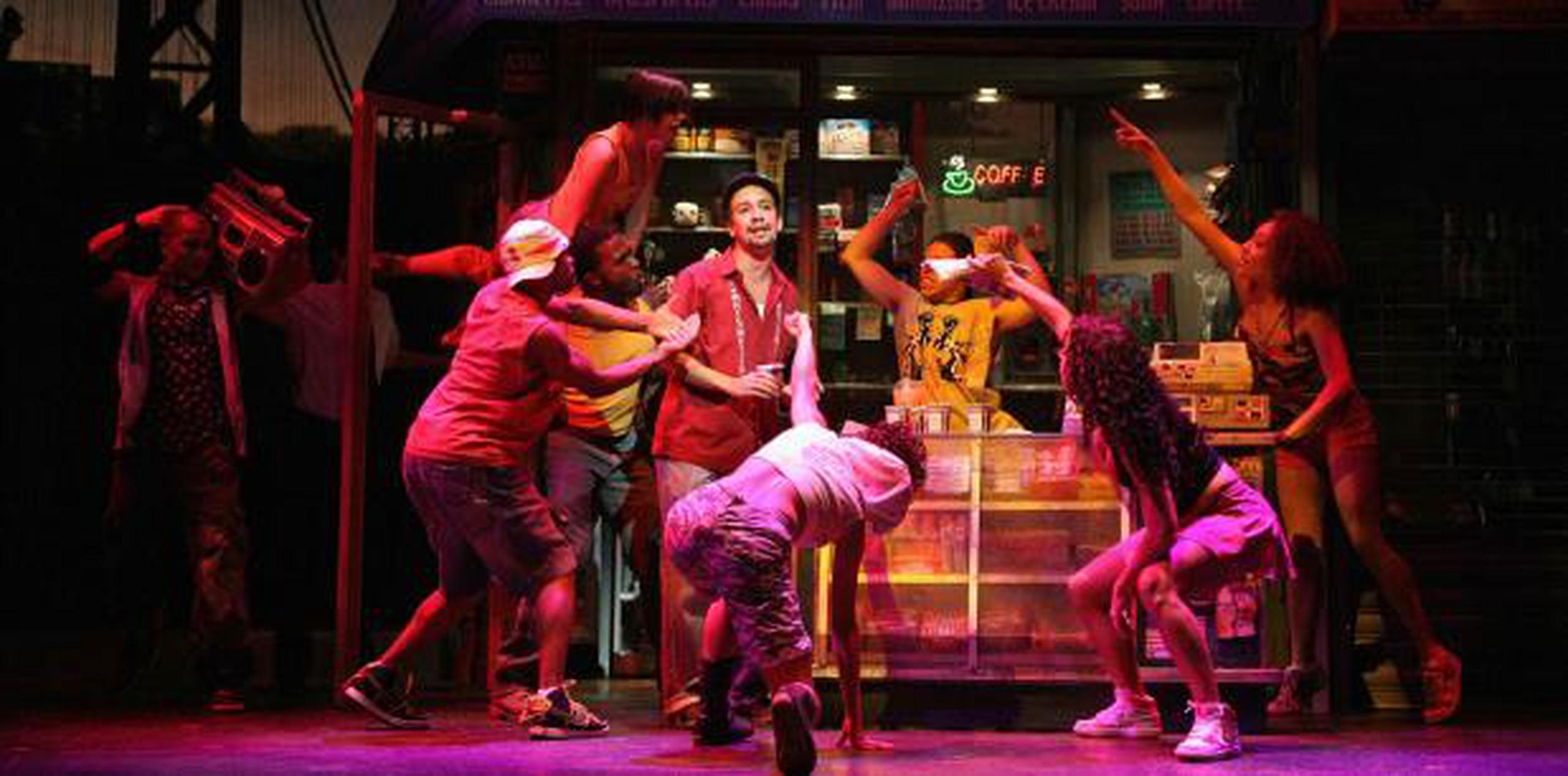 "In the Heights" catapultó a Lin-Manuel Miranda al estrellato al estrenarla en Broadway en el 2008 y le valió varios premios Tony. (Archivo)