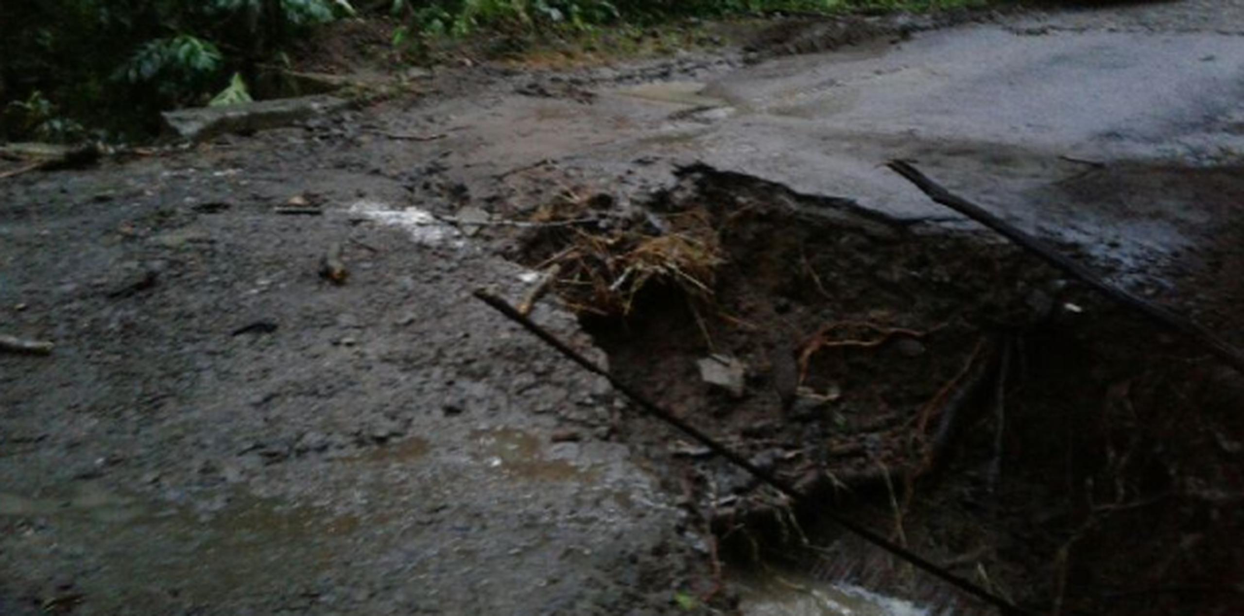 Las lluvias de la semana pasada debido al paso de una vaguada provocaron que otros sectores se vieran afectados en Villalba, por lo que el alcalde solicitó que se declare ese municipio en estado de emergencia. (Suministrada)