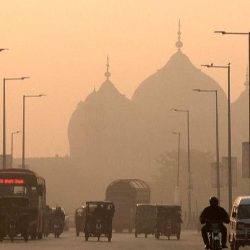 Impactantes imágenes de aire sucio dan de qué hablar en el mundo