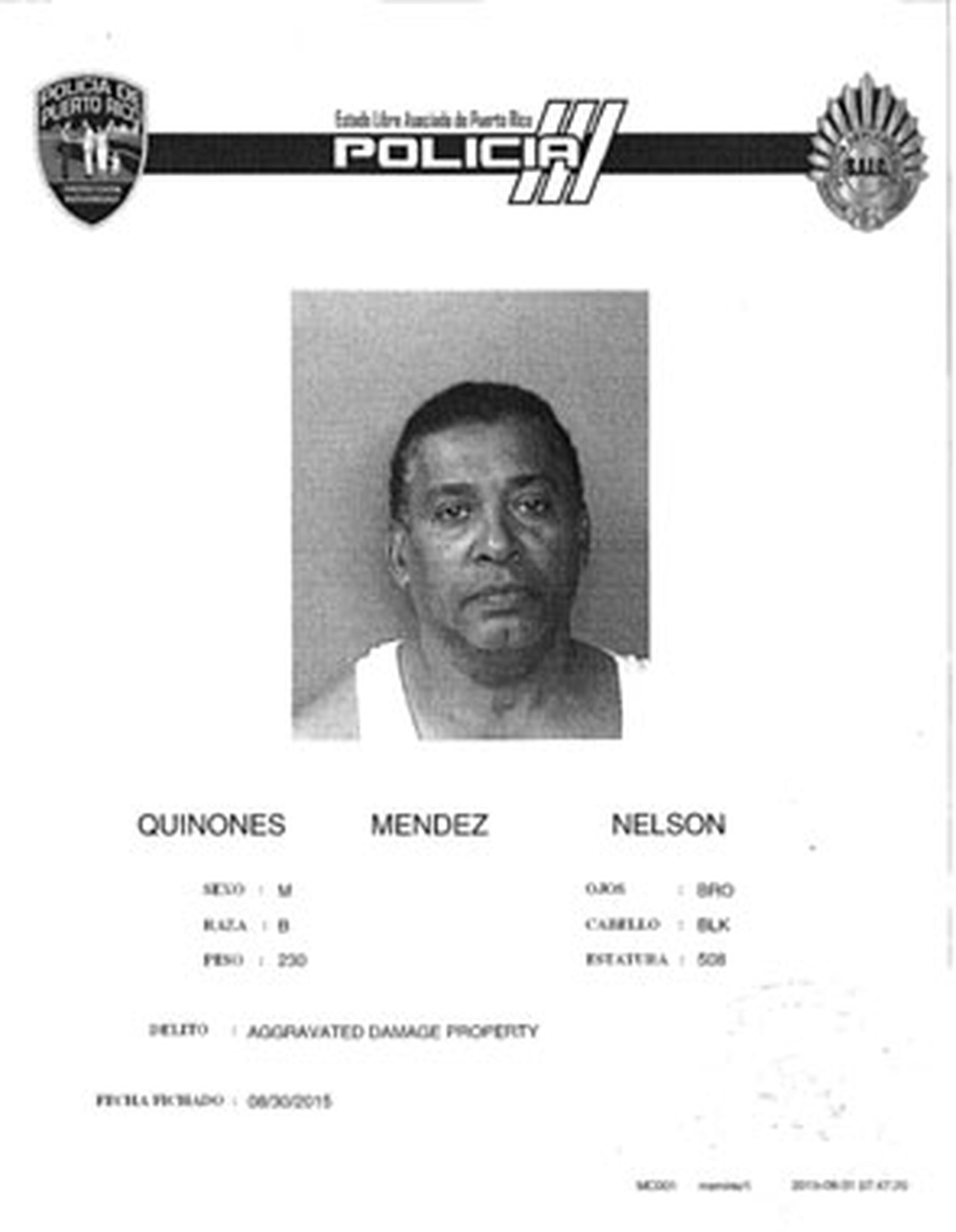 Quiñónez Méndez fue llevado ante el juez Edgar Figueroa, quien encontró causa para su arresto y le señaló una fianza de $35,000. (Suministrada)