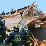 Cinco heridos al colapsar edificio en construcción en Washington, D.C.