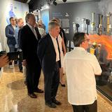 Completan la exhibición de antorchas olímpicas en el Museo Olímpico de Puerto Rico