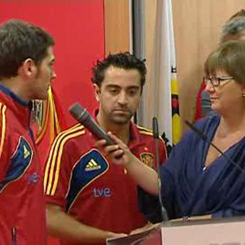 Xavi y Casillas obtienen el Premio Principe de Asturias de los Deportes 2012
