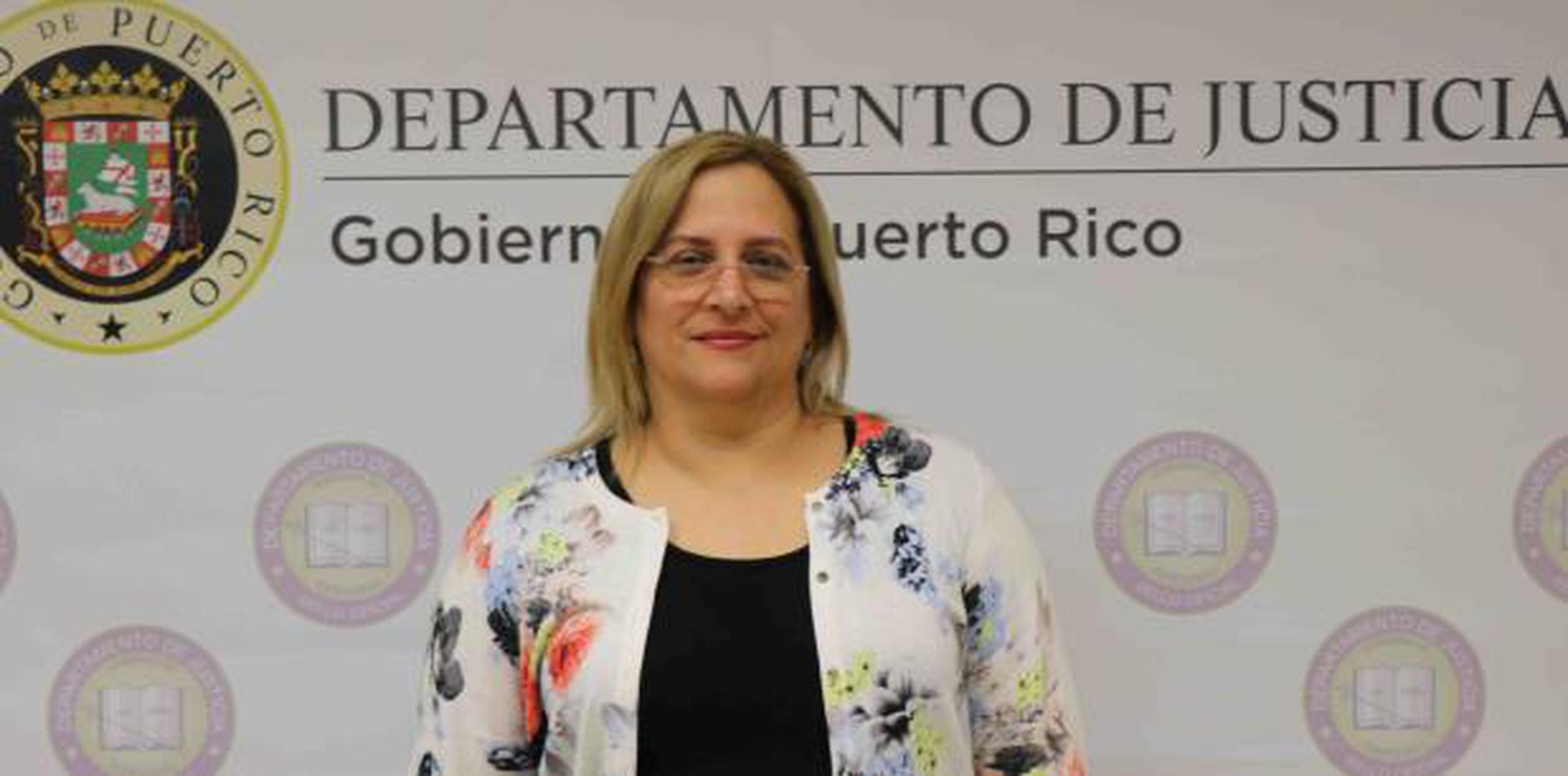 La secretaria interina del Departamento de Justicia, Grisel Santiago Calderón, cuenta con una amplia carrera en la práctica de la abogacía (Suministrada)
