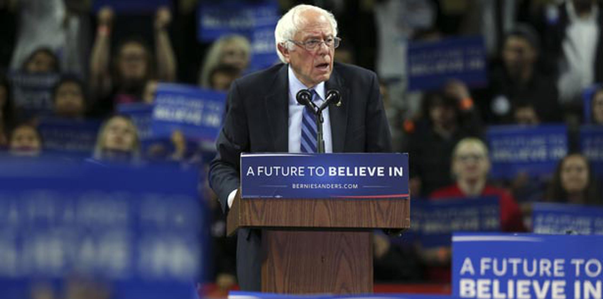 Bernie Sanders  (AP /Mel Evans)