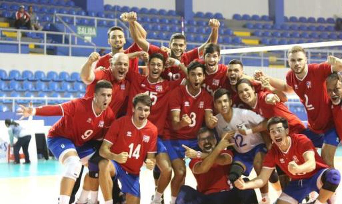 A semifinales la Sub 21 de voleibol masculino en la Copa Panamericana