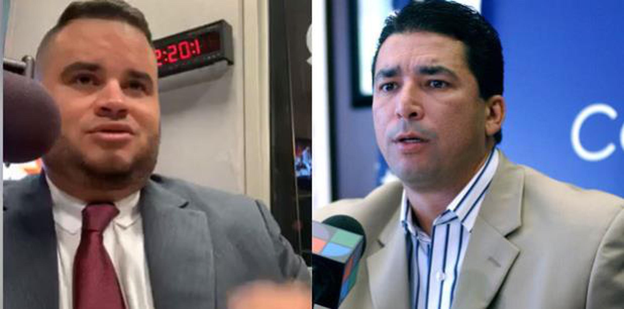 Jay Fonseca intentó comunicarse con Pérez ayer, lunes, durante la transmisión de su programa Jugando Pelota Dura, pero no respondió. (Montaje)