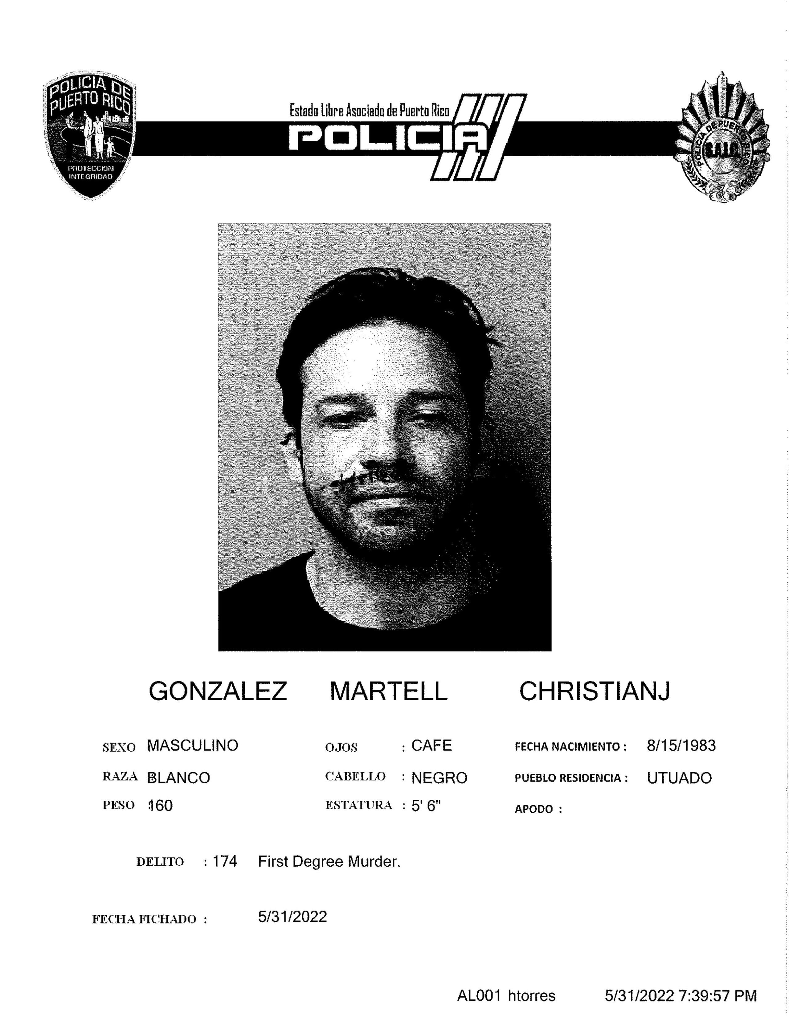 Ficha de Christian González Martell
