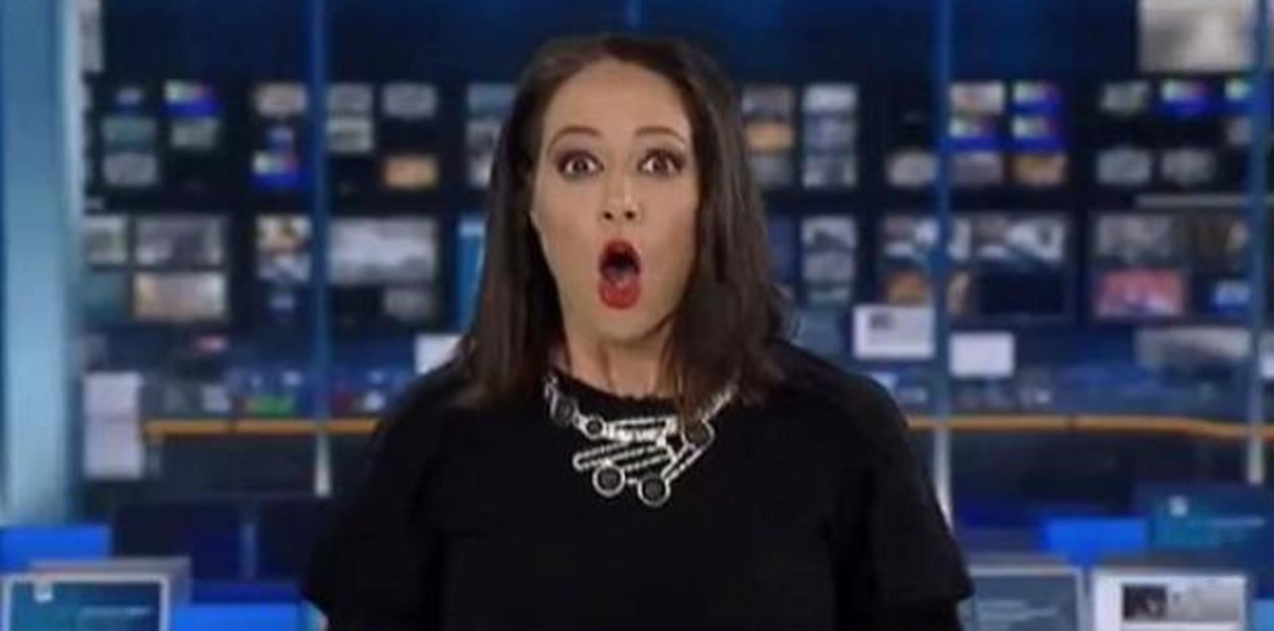 Natasha Exelby es presentadora del noticiero ABC News 24 en Australia. (YouTube)