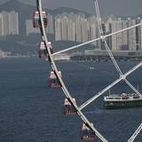 Hong Kong abre parque de atracciones con medidas anticovid
