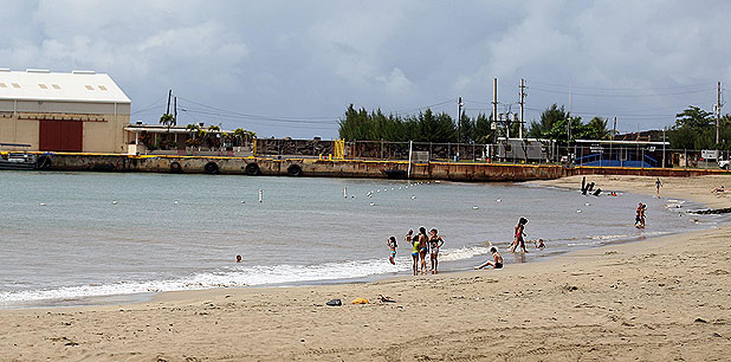 Para alertar a los bañistas, la JCA ordenó colocar banderas amarillas en la playa mencionada.(Archivo)